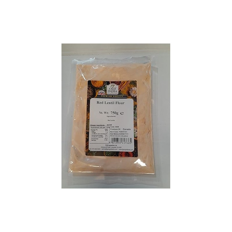 Old India Red Lentil Flour 750g