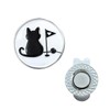 Arena Leo Golf Marker Magnetic Hat Cap Clip Cat Green