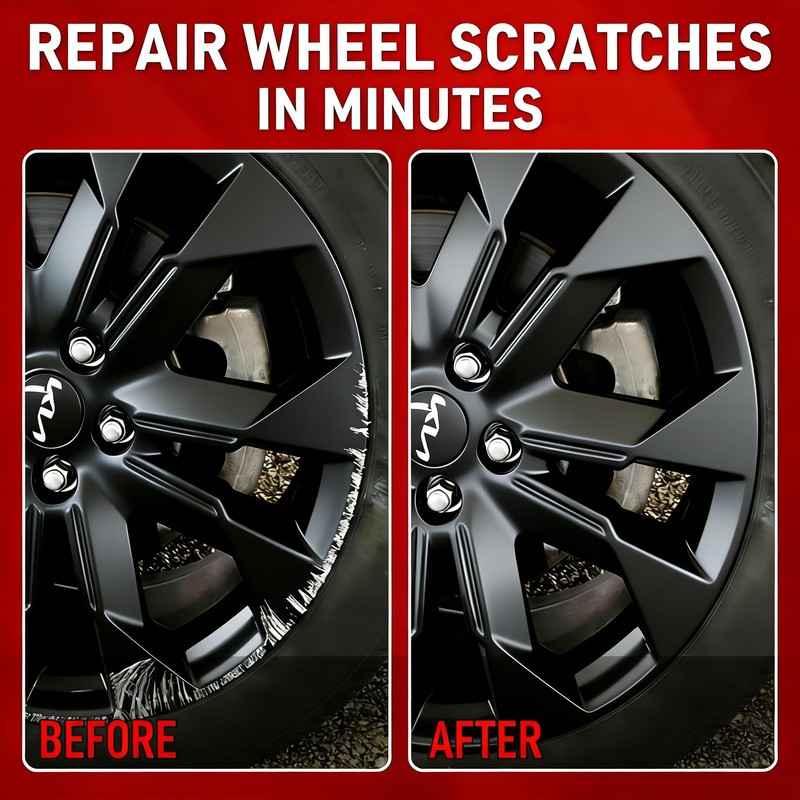 SMAPHY Wheel Scratch Repair Kit, Wheel Repair Kit Curb Rash,
