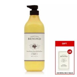 Beyond 비욘드 딥모이스처 허니에멀젼 1L 기획 + 딥모이스처 스무딩 바디에멀전 5ml x 5매 Beyond Deep Moisture Honey Emulsion 1L Set + Deep Moisture Smoothing Body Emulsion 5ml x 5ea