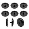 5 Sets Universal Fit Safety Belt Stopper Kit, Plastic Snap-on