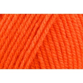Sirdar Hayfield Bonus DK Crochet Yarn, 100% Acrylic Double Knitting Wool for Sweaters Jumpers Toys - 100g Ball - Bright Orange (981) - Single (1 Ball)
