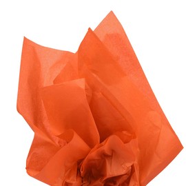 JAM PAPER Tissue Paper - Orange - 20 Sheets/Pack