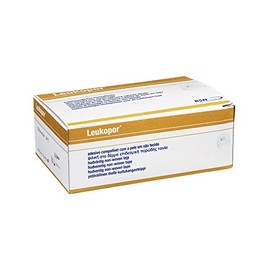 Leukopor 1.25 cm x 9.2 m Poly Core, Pack of 24