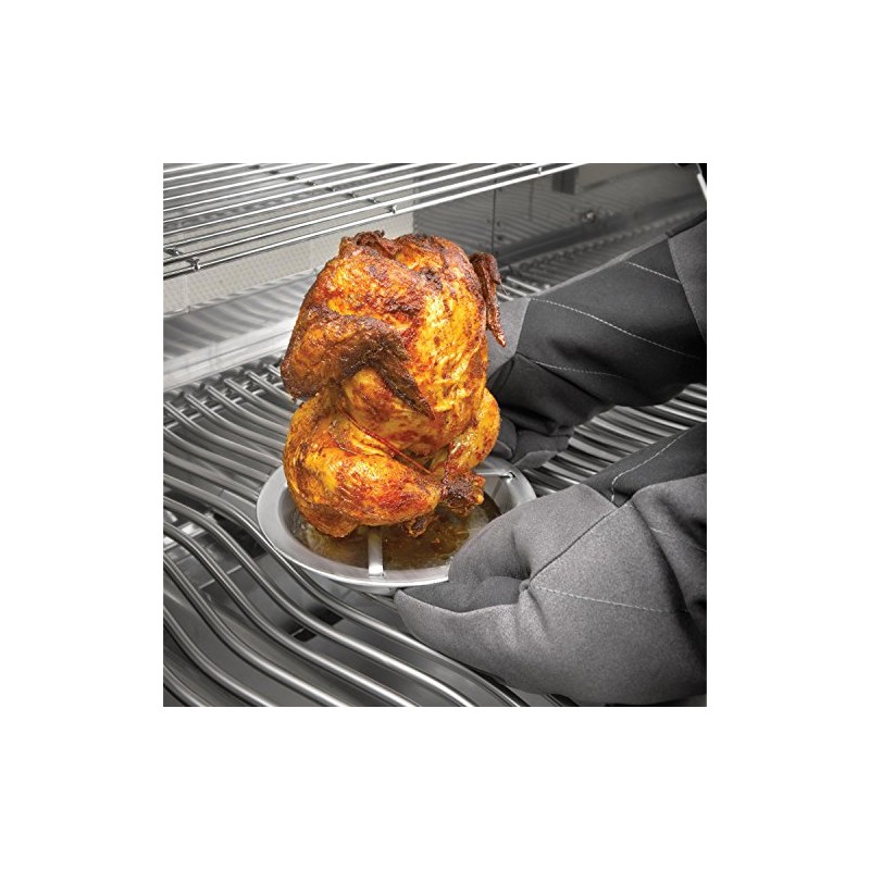 Napoleon 56021 Stainless Steel Beer Can Chicken Roaster