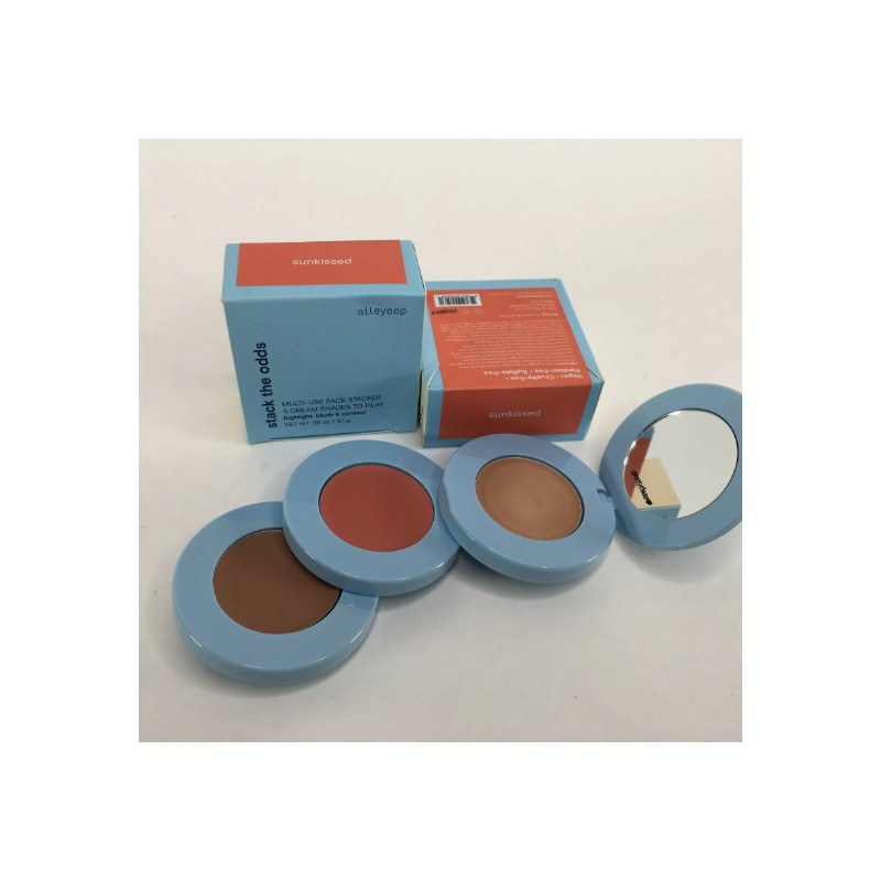 Alleyoop Stack the Odds Highlight Blush Contour Sunkissed 0.28 oz