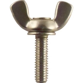 TRUSCO (torasuko) 圧造 Butterfly Bolt Stainless m6x12 5 Pack b350612 