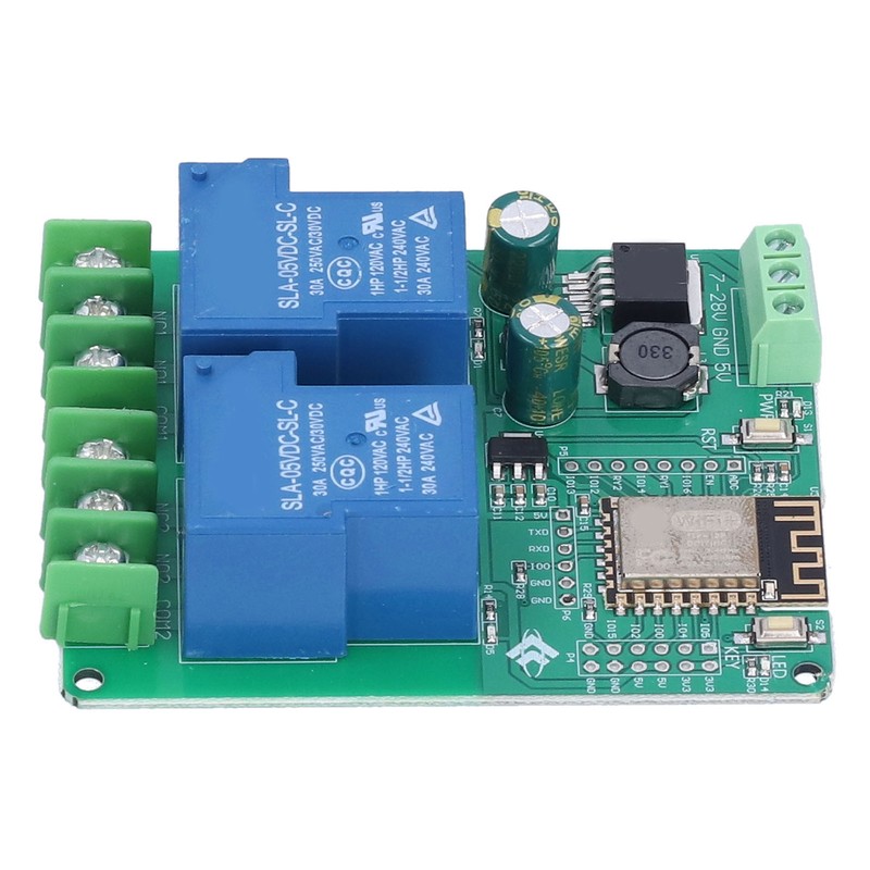 2 Channel Relay Module WIFI 30A ESP8266 Development Board Switch