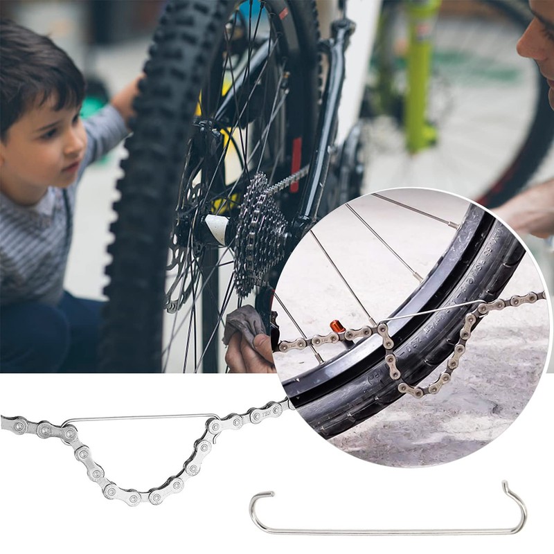 LBING Chain Lock Bicycle Chain 12 Pairs Bicycle Chain Clasp