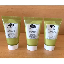 ORIGINS Drink Up Intensive Overnight Hydrating Mask Unisex 3x 1 fl oz/30ml NEW