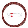 50ft/15m Fish Tape Cable Puller Kit - 6mm Diameter PET,Fish