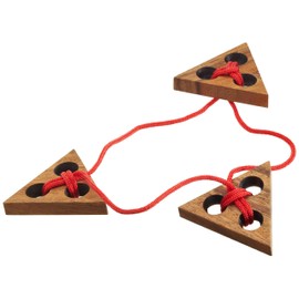 Philos 6105 Game Triangle Puzzle, Brown