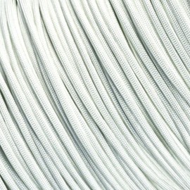 West Coast Paracord 7 Strand Type III 550 lb. Break Strength Paracord / Parachute 550 Survival Cord - 50 Feet, White