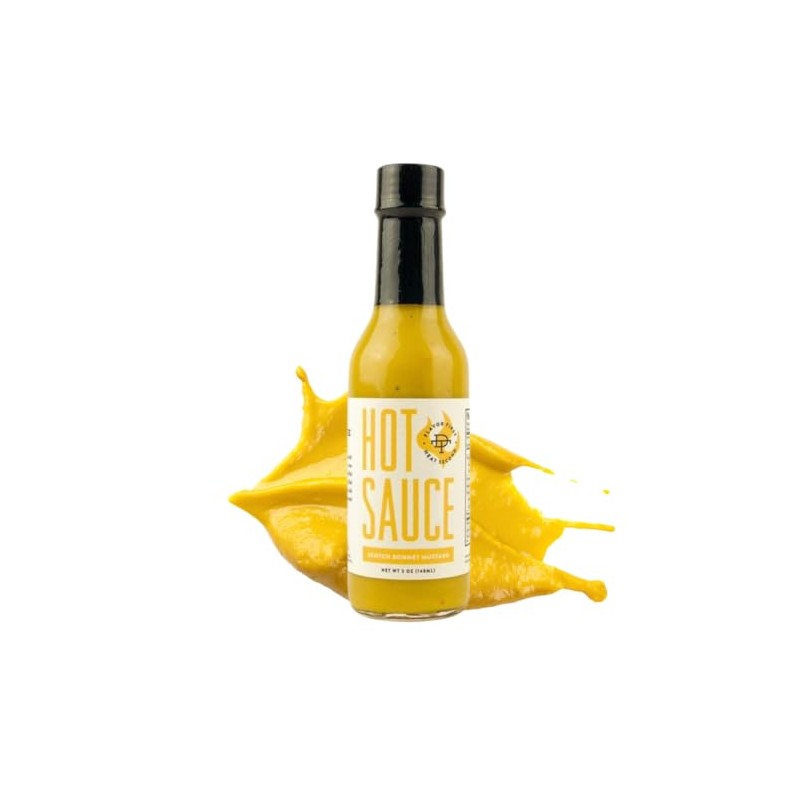 Premium Scotch Bonnet Mustard Sauce - Spicy Gourmet Caribbean Pepper