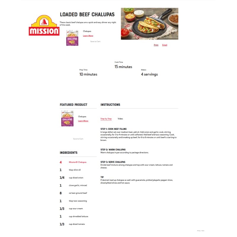 Mission Chalupas (Pack of 2)