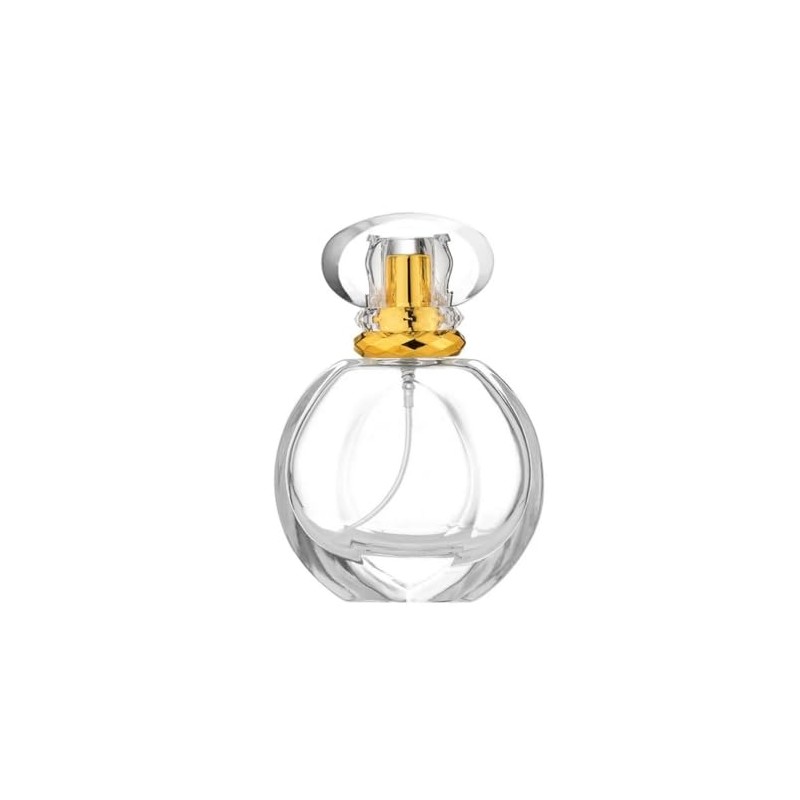SCOLAND 50ML Glass Refillable Perfume Spray Bottle Empty Liquid Perfume