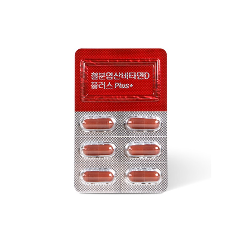Chong Kun Dang Iron Folic Acid Vitamin D Plus 60