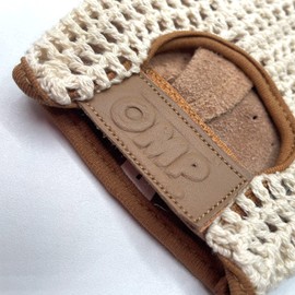 OMP Driving Gloves TAZIO Brown Large IB/747