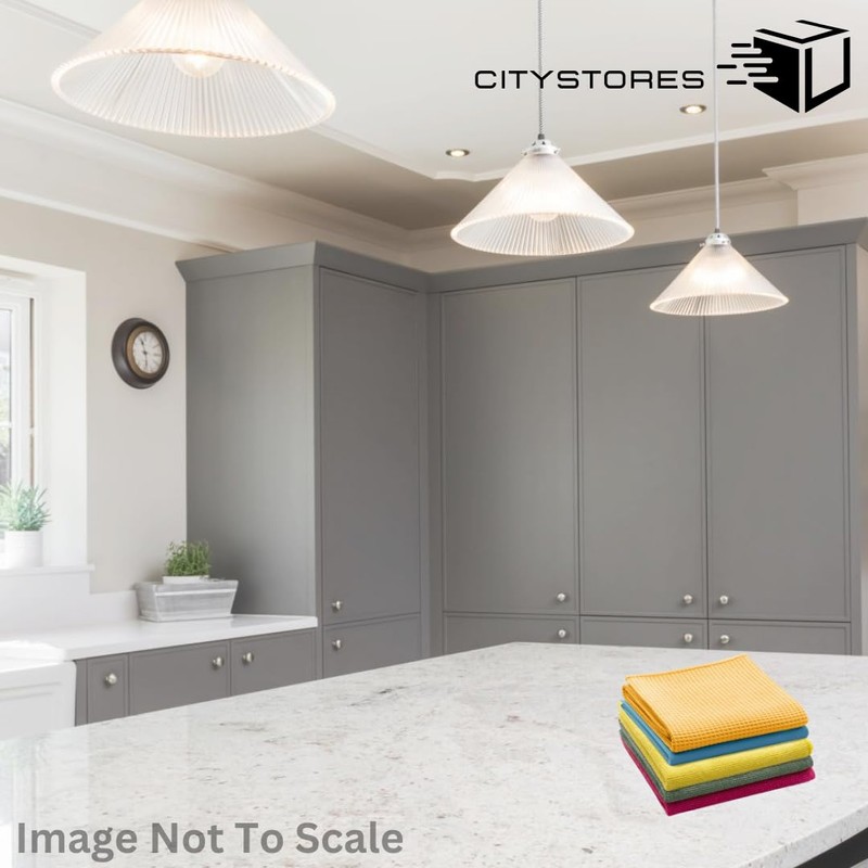 Citystores® EC Cleaning All-Purpose Starter Pack Reusable, Non-Scratch Microfiber Cloths