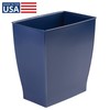 iDesign Small Bathroom Trash Can, Ideal for Primary and Guest