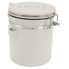 Airtight Coffee Canister 304 Stainless Steel Valve with Scoop for