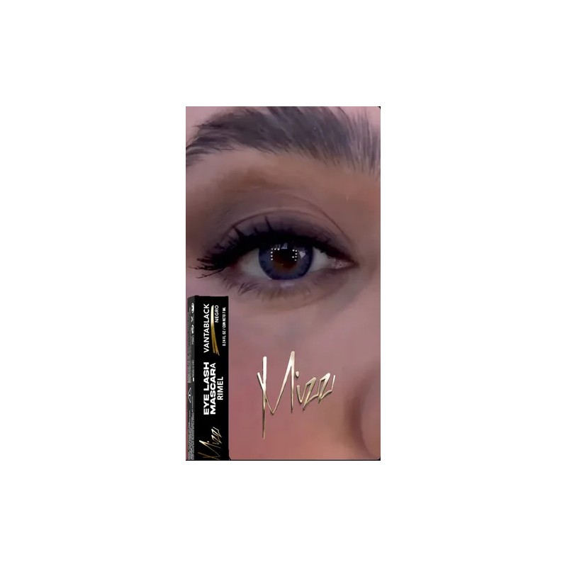 Mascara De Pestañas Vantablack Waterproof Mizz Pro Colors