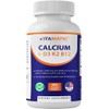 Vitamatic Calcium Supplement 1200mg with D3, K2 & B12, Immune