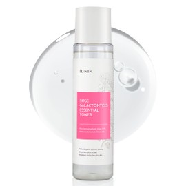 IUNIK Rose Galactomyces Essential Alcohol-Free Vegan Face Toner 6.7 Fl Oz - Natural Rose Water 70% Hydrating Moisturizer with Organic Rosewater Moisturizing Pore Minimizing Deep Nourishing