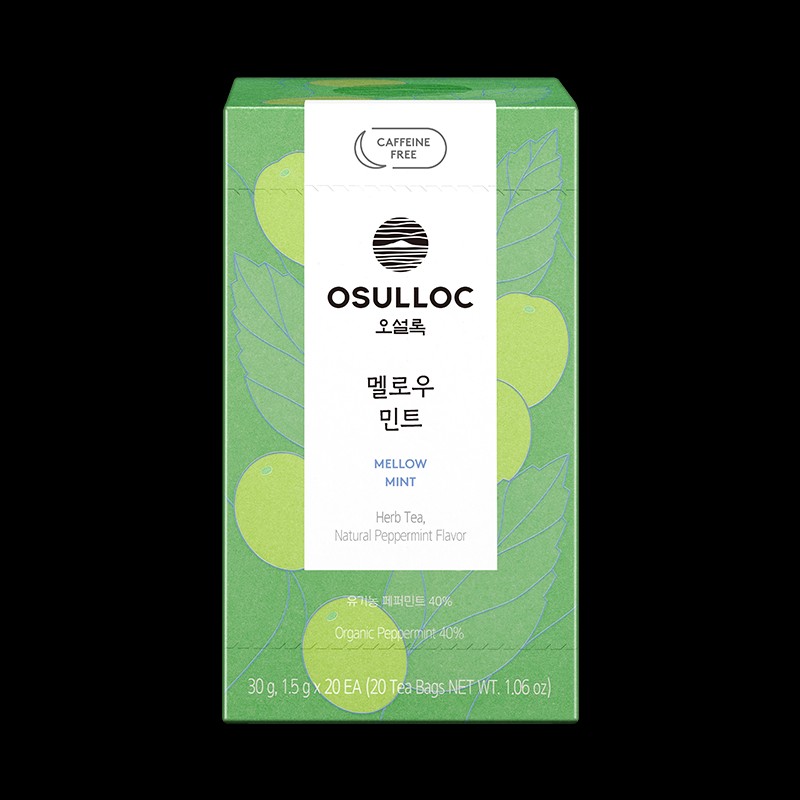 Osulloc [오설록]멜로우 민트 20입 (원산지:상세설명참조) [OSULLOC] Mellow Mint 20 Count