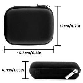 BLLREMIPSUR Essential Oil Carrying Case Holds 10 Bottles (5/10/15ml), Hard Shell Roller Bottles Storage Bag, Travel Portable Essential Oils Bottles Organizer