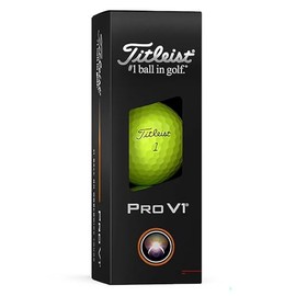 2025 TITLEIST PROV1 Pro V1 Yellow (Pack of 3 Sleeves)