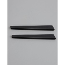 Handwith 3 Pairs Soft Silicone Sunglass Ear Socks for Oakley Currency OX8026/Twin Shock OX3095, Anti-Slip Comfort Fit Glasses Arm Grips Spare Parts Replacement Kit Black