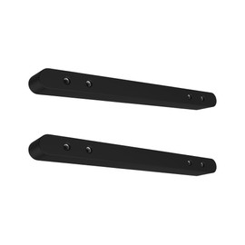Paulmann 94605 Rope System Mounting Set Bracket Set of 2 Rope Black Matt Wire Rope Metal Rail