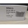 12 Pack Winco 12 inch" Bain Marie Steam Table Adapter