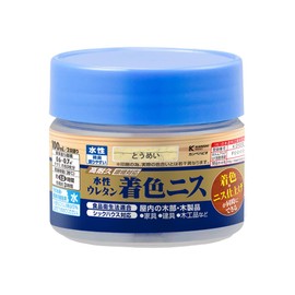 Kanpe Hapio 00707654002100 Paint Paint, Water-based, Glossy Varnish, Coloring, Durable, Smell, Food Sanitation Law, Sick House Compatible, Water-Based Urethane Colored Varnish, 3.4 fl oz (100 ml),