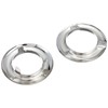 Nippon Chuko F5-402 Nail Type Eyelets, Small, Nickel, Set of