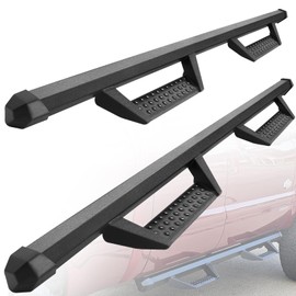 BINARY STAR Running Boards Compatible with Vehicle 2021-2026 Ford Bronco 4 Doors, 4.7 Inches Drop Down Side Steps, Bronco Side Bars Step Bars Nerf Bars Made with Carbon Steel.
