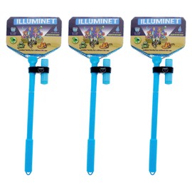 ILLUMINET Beach Toys for Kids - Ghost Crabbing Kit - Crab Net - Beach Toy Nets - Bug Catcher Kits - Critters - Youngster Fishing Fishnet - Butterfly Catching - Insects - Ghost Shrimps (Blue, 3 Pack)