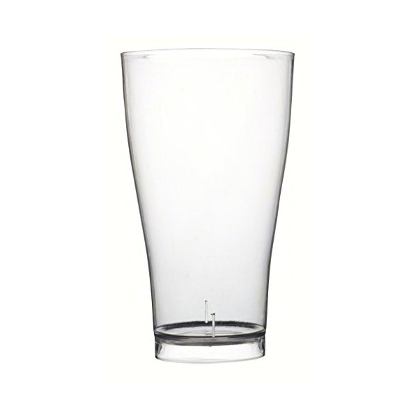 Plastic Pilsner Beer Glass - 14 oz | Quenchers | Pack of 6