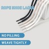 RYMAUP® Shoelaces made of thick rope for wool, replacement cords