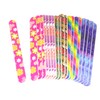 Honbay 20PCS Double Sided Nail Files Emory Boards for Home