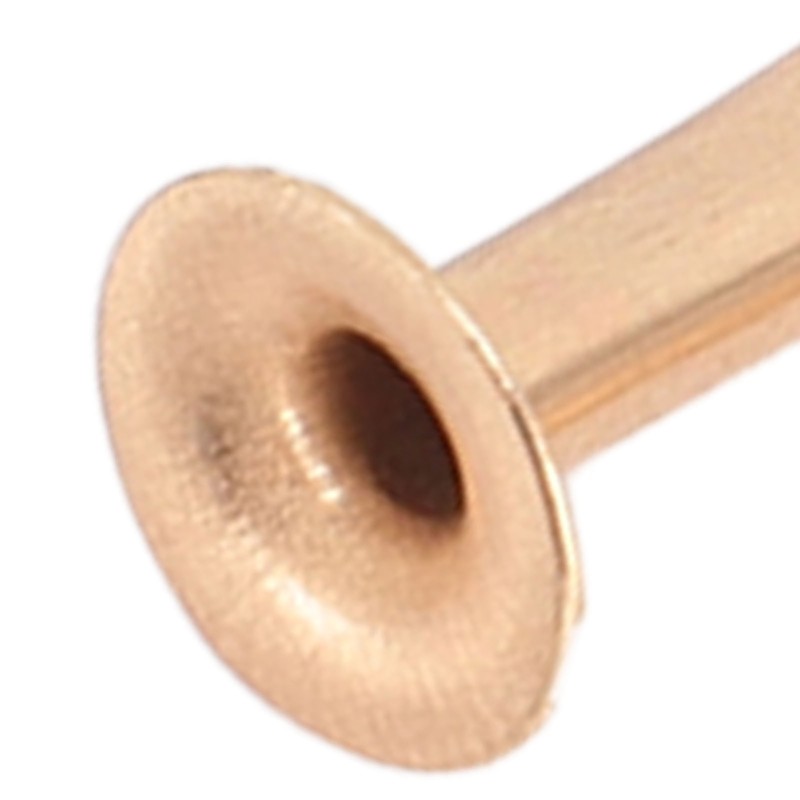 100pcs Mushroom Rivets Multipurpose Double Cap Mushroom Rivets for Belts