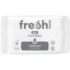 FreshWipes Mini Antibacterial Body Wipes for Adults 1 Pack (10