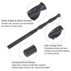 sourcing map Metric Tap and Drill Bit Set, M6 x