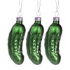 Nordstern Christmas Tree Decoration 'Christmas Cucumber' Set of 3 Diameter