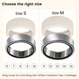 15 Pack Cover Compatible with Oura Ring Gen 4/ Gen 3 Horizon/Gen 3 Heritage - Charging Directly with Protector, Anti-Scratch Elastic Thin Silicone Case for Men Women Working Out