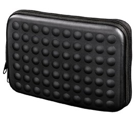 Hama Navi-Tasche Dots, 6 Zoll (15cm), Schwarz