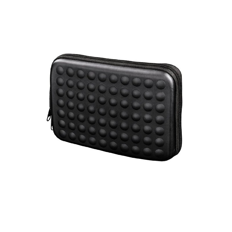 Hama Navi-Tasche Dots, 6 Zoll (15cm), Schwarz