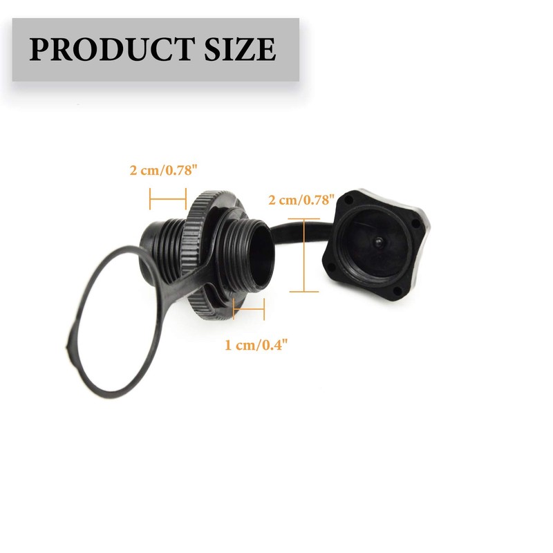 2 PCS Air Valve Replacement, Kayak Raft Plug Replacement, Inflatable