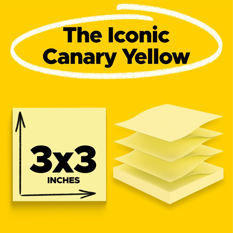 Post-it Super Sticky Pop-up Notes, 3x3 in, 12 Pads, 2X
